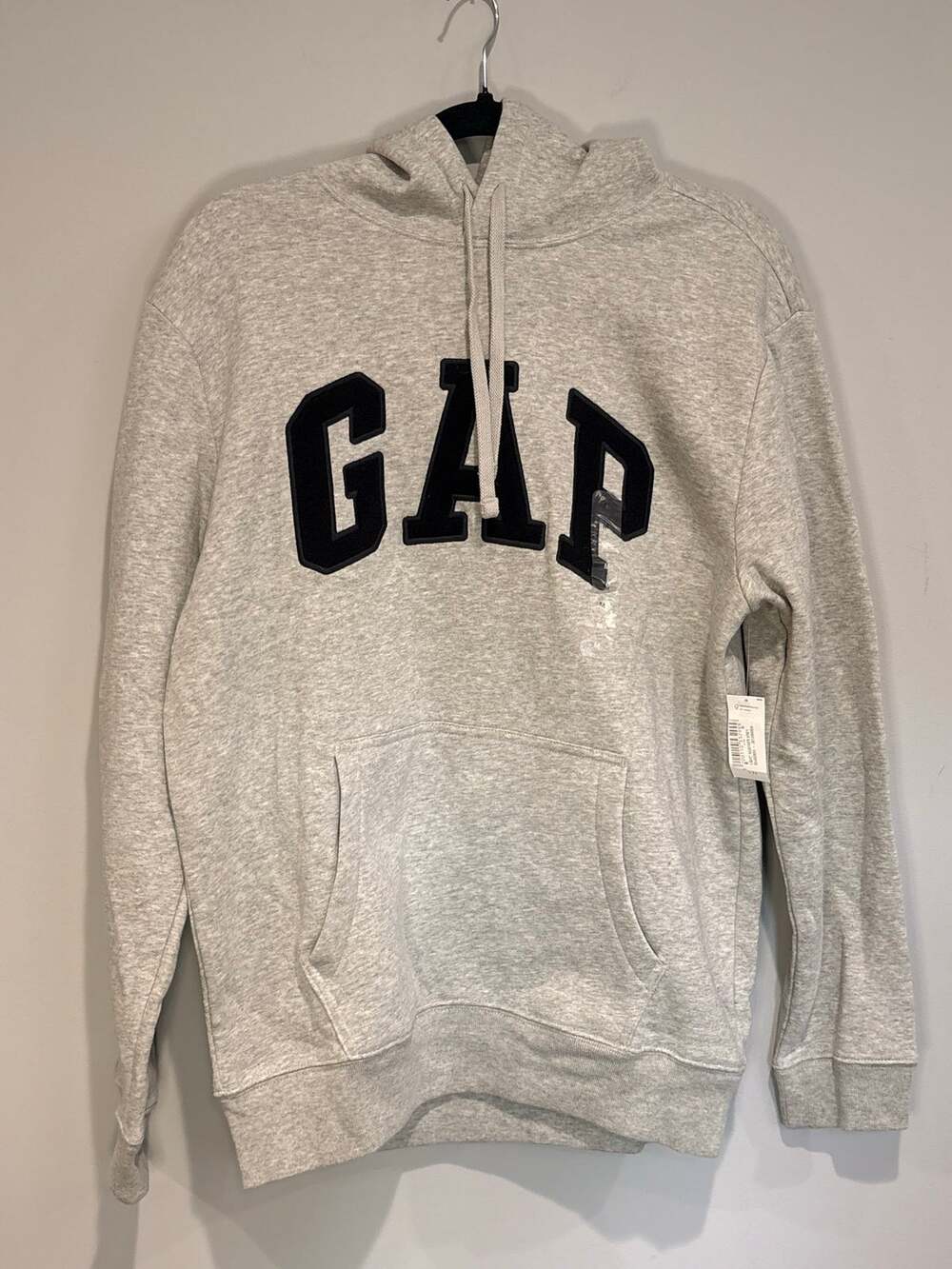 Adult GAP Gray Hoodie with Logo, Medium